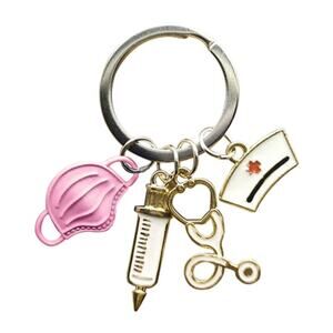 Nurse’s Essentials Charm Keychain